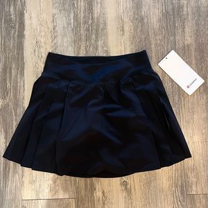 NWT Lululemon Side-Pleat HR tennis skirt